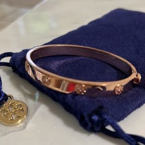 Tory Burch rose gold bangle